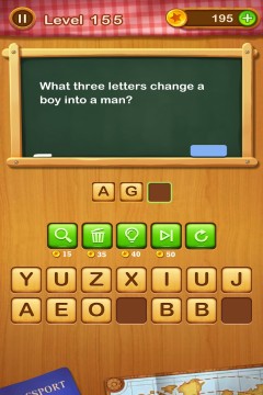 Word Riddles level 155