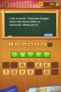 Word Riddles level 157