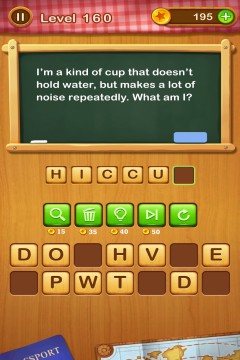 Word Riddles level 160