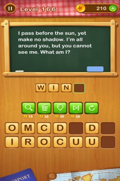 Word Riddles level 166
