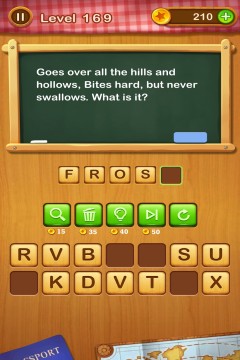 Word Riddles level 169