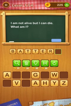 Word Riddles level 174
