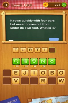Word Riddles level 180