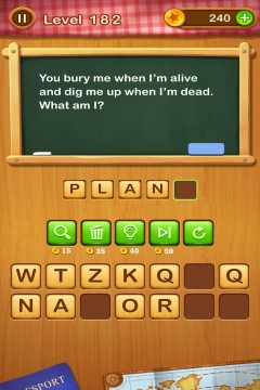 Word Riddles level 182