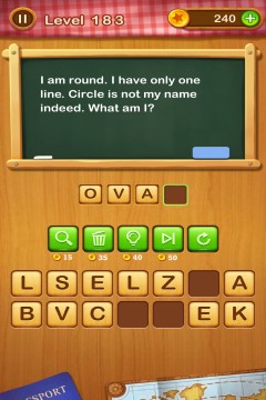 Word Riddles level 183