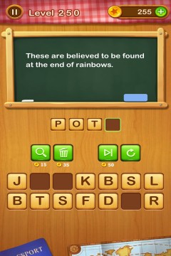 Word Riddles level 250