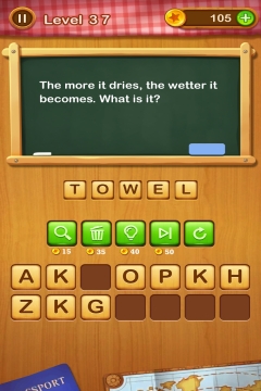 Word Riddles level 37