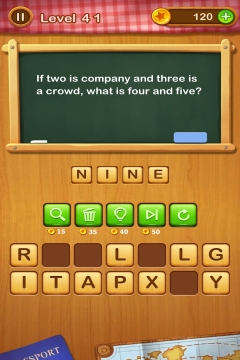 Word Riddles level 41