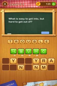 Word Riddles level 51