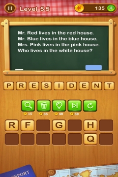 Word Riddles level 55