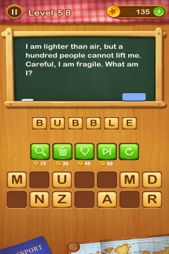 Word Riddles level 58