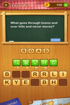 Word Riddles level 61