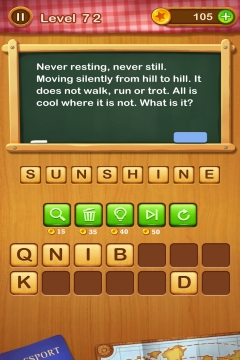 Word Riddles level 72