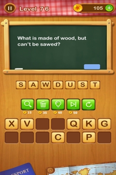 Word Riddles level 76