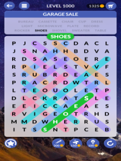 wordscapes search level 1000