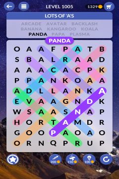wordscapes search level 1005