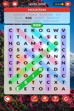 wordscapes search level 1019