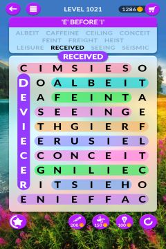 wordscapes search level 1021