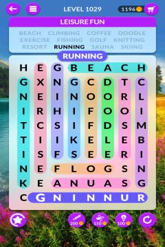 wordscapes search level 1029