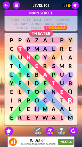 wordscapes search level 103