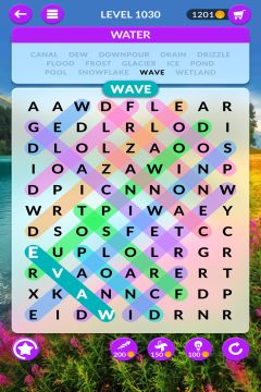 wordscapes search level 1030