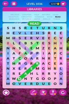 wordscapes search level 1036