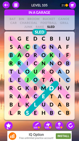 wordscapes search level 105
