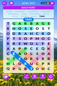 wordscapes search level 1057