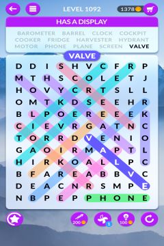 wordscapes search level 1092