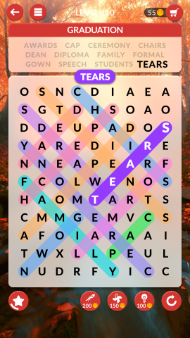 wordscapes search level 110
