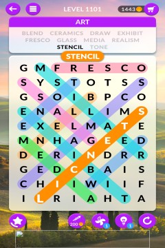 wordscapes search level 1101