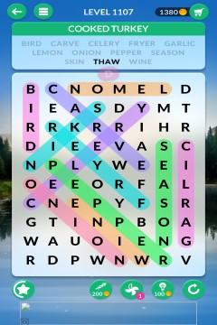 wordscapes search level 1107