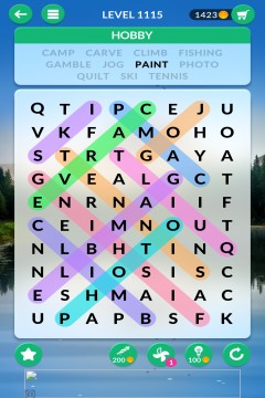 wordscapes search level 1115