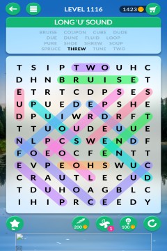 wordscapes search level 1116