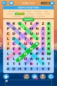 wordscapes search level 1117