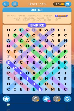 wordscapes search level 1120