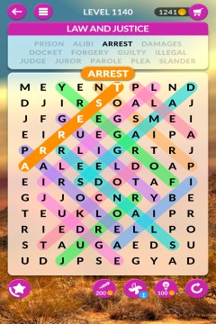 wordscapes search level 1140