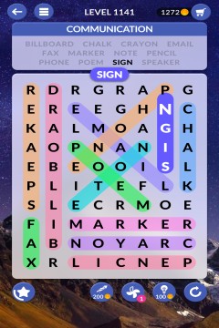 wordscapes search level 1141