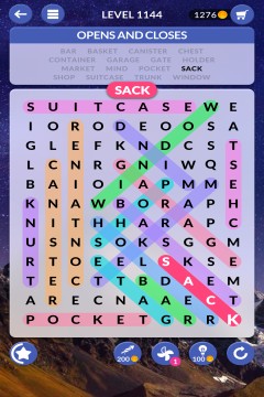 wordscapes search level 1144
