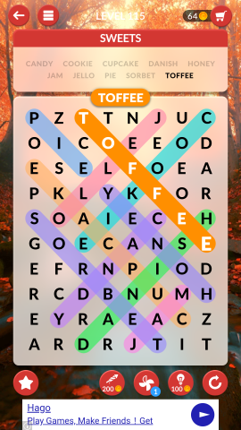 wordscapes search level 115