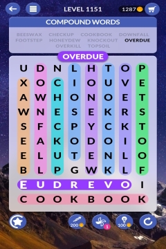 wordscapes search level 1151