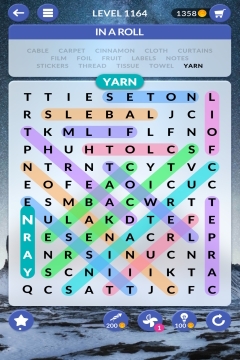 wordscapes search level 1164