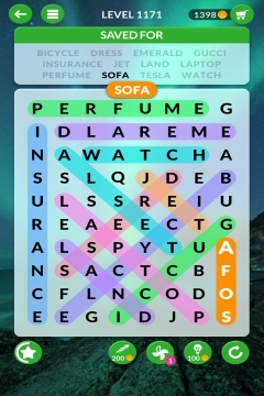 wordscapes search level 1171