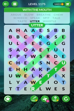 wordscapes search level 1175