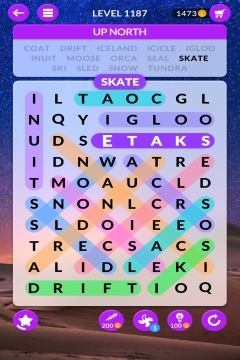 wordscapes search level 1187