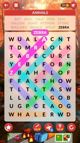wordscapes search level 119
