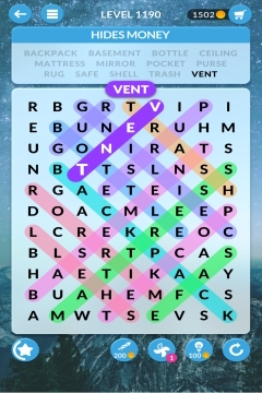 wordscapes search level 1190