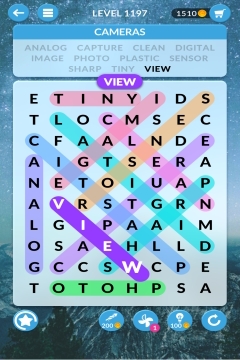 wordscapes search level 1197