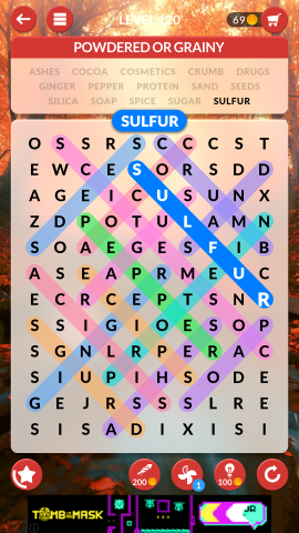 wordscapes search level 120
