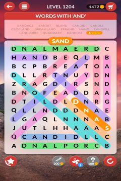 wordscapes search level 1204